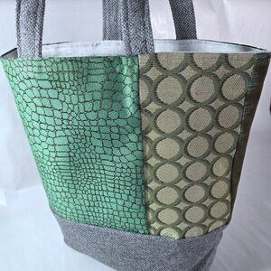NWT Artisan Made Recycled Tote Bag